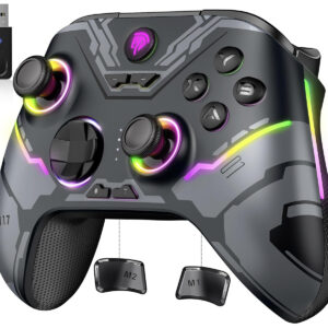 EasySMX X15 Wireless PC Controller mit RGB – Präziser Gaming Controller für PC, Switch & Mobile